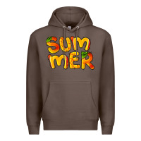 Coffee summer mango Premium Hoodie - BarkalooDesign