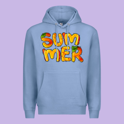 Summer Mango Premium Hoodie Designed By Barkaloodesign