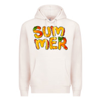 Pale Pink summer mango Premium Hoodie - BarkalooDesign