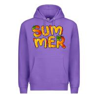 Purple summer mango Premium Hoodie - BarkalooDesign
