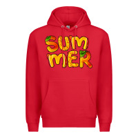 Red summer mango Premium Hoodie - BarkalooDesign