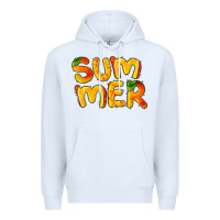 White summer mango Premium Hoodie - BarkalooDesign