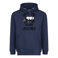 Navy save the chubby unıcorns Heavyweight Hoodie - Bettercallsaul