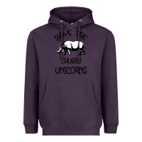 Plum save the chubby unıcorns Heavyweight Hoodie - Bettercallsaul