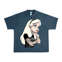 Midnight Navy alice in wonderland Urban Heavy Tee - artisFamous