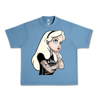 Pebble Blue alice in wonderland Urban Heavy Tee - artisFamous