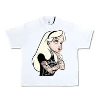 White alice in wonderland Urban Heavy Tee - artisFamous