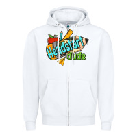 White headstart dude Zipper Hoodie - RanaPortraitStore