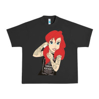 Pigment Black ariel tatoo Urban Heavy Tee - artisFamous