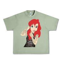 Oil Green ariel tatoo Urban Heavy Tee - artisFamous