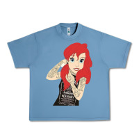 Pebble Blue ariel tatoo Urban Heavy Tee - artisFamous