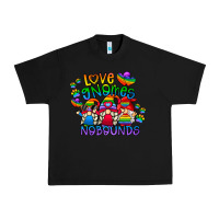 Black love gnome no bounds Urban Heavy Tee - CowhideDigitalArt