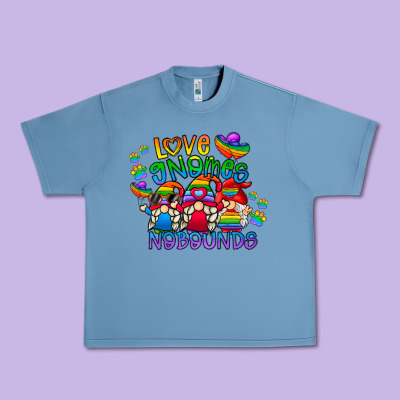 Love Gnome No Bounds Urban Heavy Tee Designed By Cowhidedigitalart