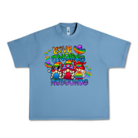 Pebble Blue love gnome no bounds Urban Heavy Tee - CowhideDigitalArt