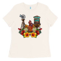Bone farm life rooster Ladies Tee - SublimationCraftShop