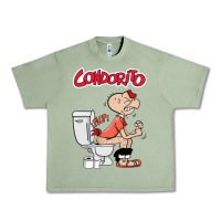 Oil Green condorito Urban Heavy Tee - artisFamous