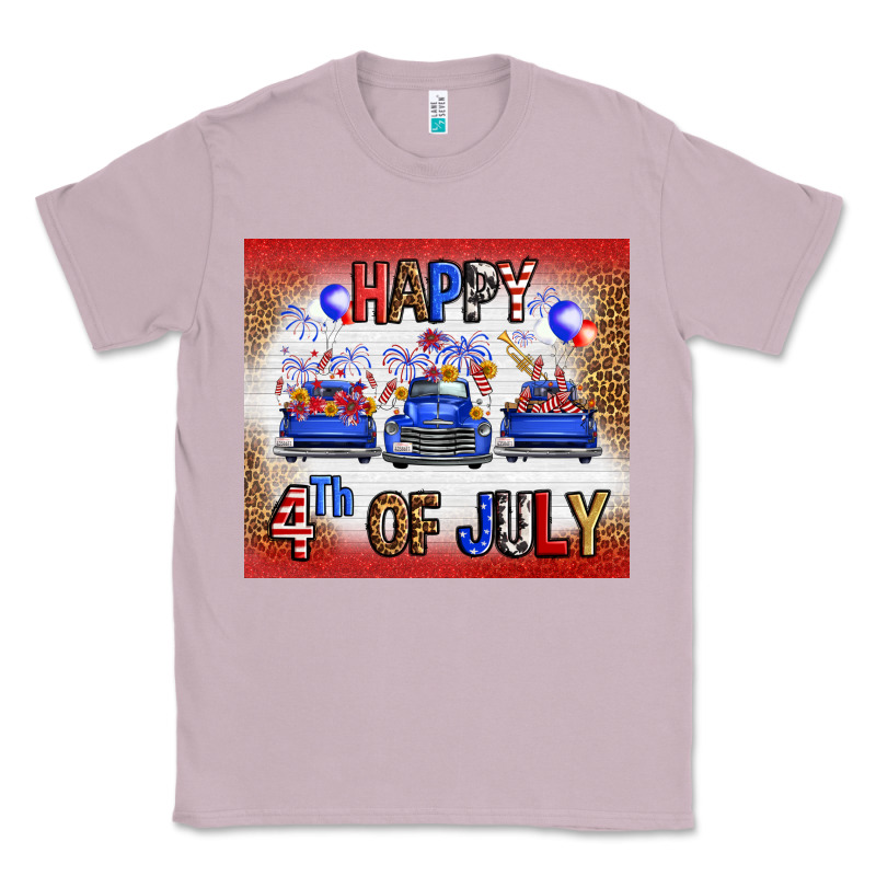 Western Happy Fourth Of July Classic Tee by FaDigitalArtStudio | Teevron