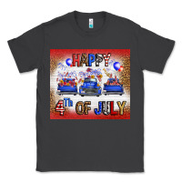 Smoke Western Happy Fourth Of July Classic Tee - FaDigitalArtStudio