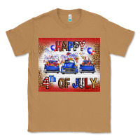 Toasted Coconut Western Happy Fourth Of July Classic Tee - FaDigitalArtStudio