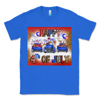 True Royal Western Happy Fourth Of July Classic Tee - FaDigitalArtStudio