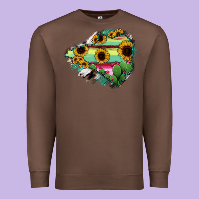 Colima State Of Mexico Map Premium Sweatshirt Designed By Ranaportraitstore