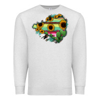 Oatmeal Heather Colima State Of Mexico Map Premium Sweatshirt - RanaPortraitStore