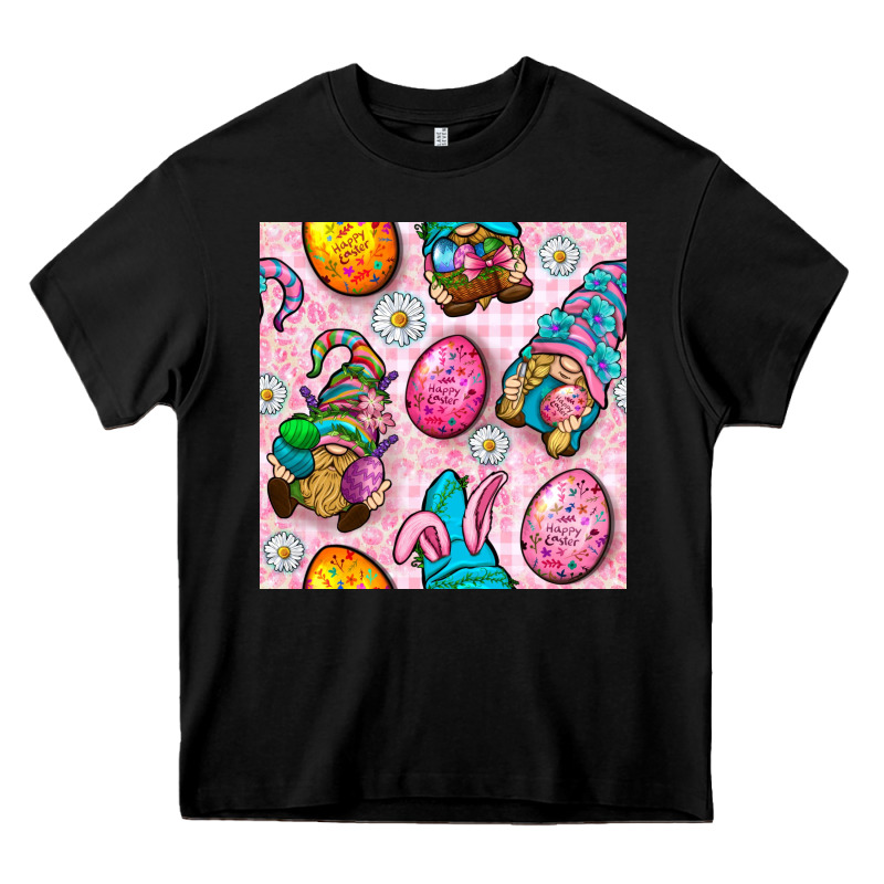 Easter Gnomies Seamless Pattern Heavy Core Tee by BundleAndBundleShop | Teevron
