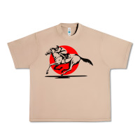 Burro horse racing Urban Heavy Tee - artisFamous
