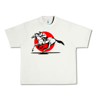 Pistachio horse racing Urban Heavy Tee - artisFamous