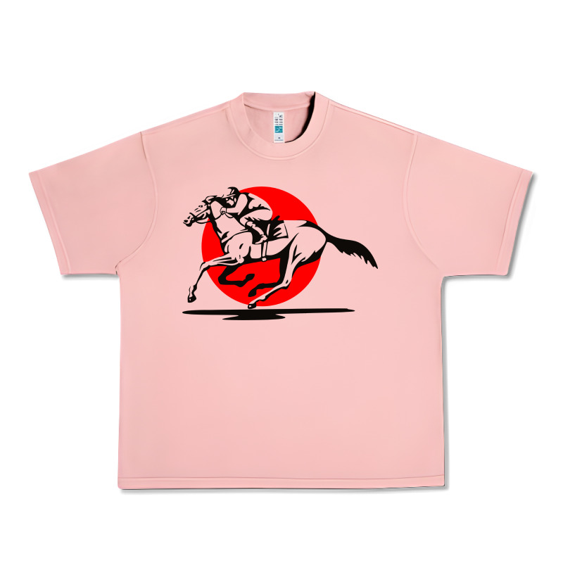 Horse Racing Urban Heavy Tee by artisFamous | Teevron