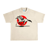Sandshell horse racing Urban Heavy Tee - artisFamous
