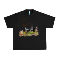 Black paris Urban Heavy Tee - artisFamous