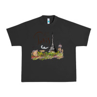 Pigment Black paris Urban Heavy Tee - artisFamous