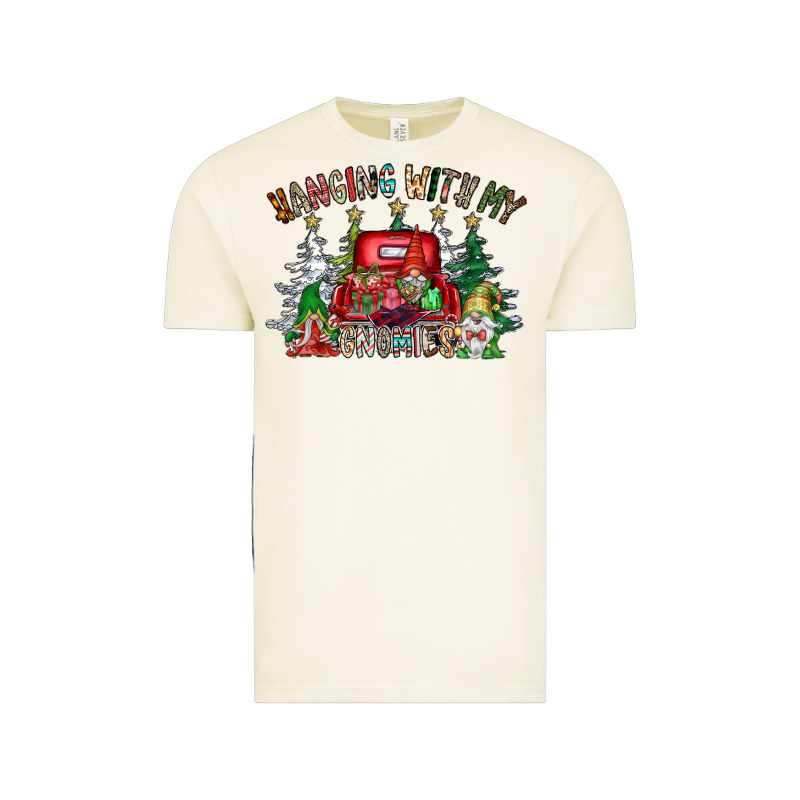 Hanging With My Gnomies Vintage Tee by CowhideDigitalArt | Teevron