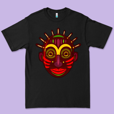 African Masks 2 Premium Tee Designed By Bundleandbundleshop