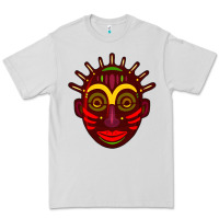 Dove Grey african masks 2 Premium Tee - BundleAndBundleShop