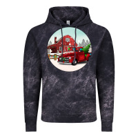 Cloud Black Christmas farm Christmas Vintage Hoodie - BarkalooDesign