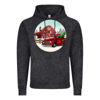 Vintage Black Christmas farm Christmas Vintage Hoodie - BarkalooDesign