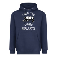 Navy save the chubby unıcorns Heavyweight Hoodie - Bettercallsaul
