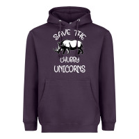 Plum save the chubby unıcorns Heavyweight Hoodie - Bettercallsaul