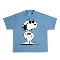 Pebble Blue cool dog Urban Heavy Tee - artisFamous