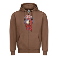 Chestnut gobble face Zipper Hoodie - RanaPortraitStore