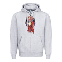 Heather Grey gobble face Zipper Hoodie - RanaPortraitStore