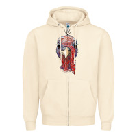 Sandshell gobble face Zipper Hoodie - RanaPortraitStore