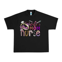 Black wife mom nurse Urban Heavy Tee - SublimationCraftShop