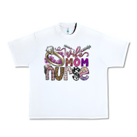 White wife mom nurse Urban Heavy Tee - SublimationCraftShop