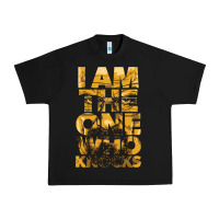 Black i am the one who knocks Urban Heavy Tee - artisFamous
