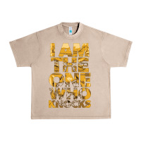 French Oak i am the one who knocks Urban Heavy Tee - artisFamous