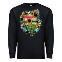 Black Durango State Of Mexico Map Premium Sweatshirt - RanaPortraitStore