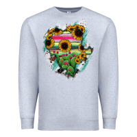 Heather Grey Durango State Of Mexico Map Premium Sweatshirt - RanaPortraitStore